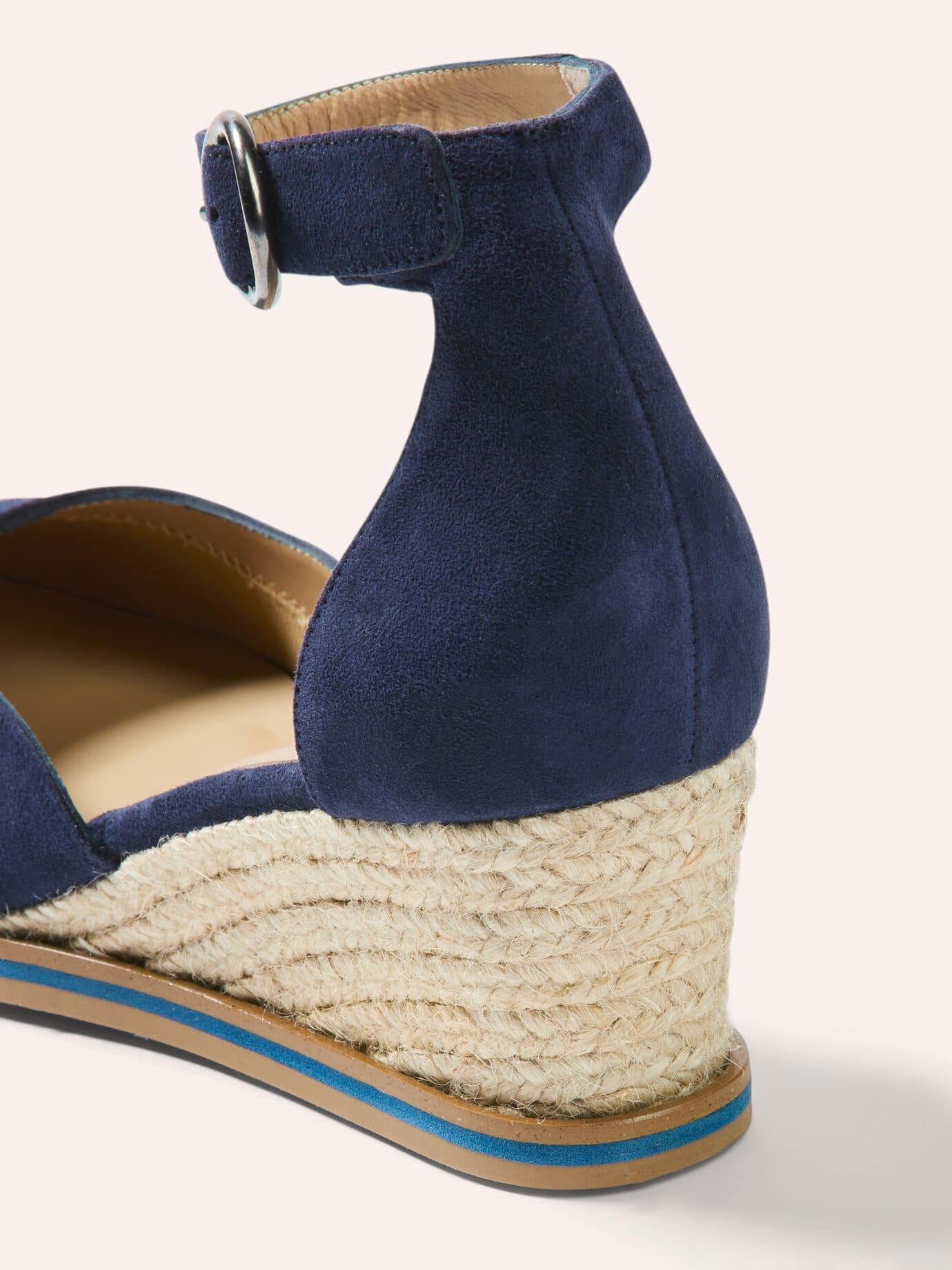 Walbusch Bast Sandale Supersoft Sandalen Blau 41 4