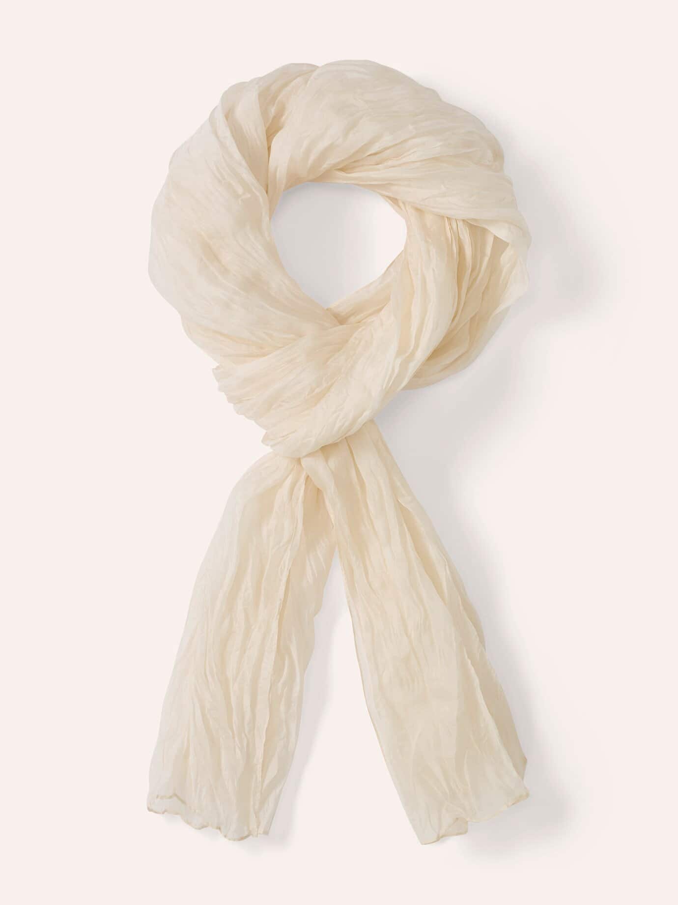 Seidenschal, , Farbe Beige, 01, reine, edle Seide extra leicht Damen