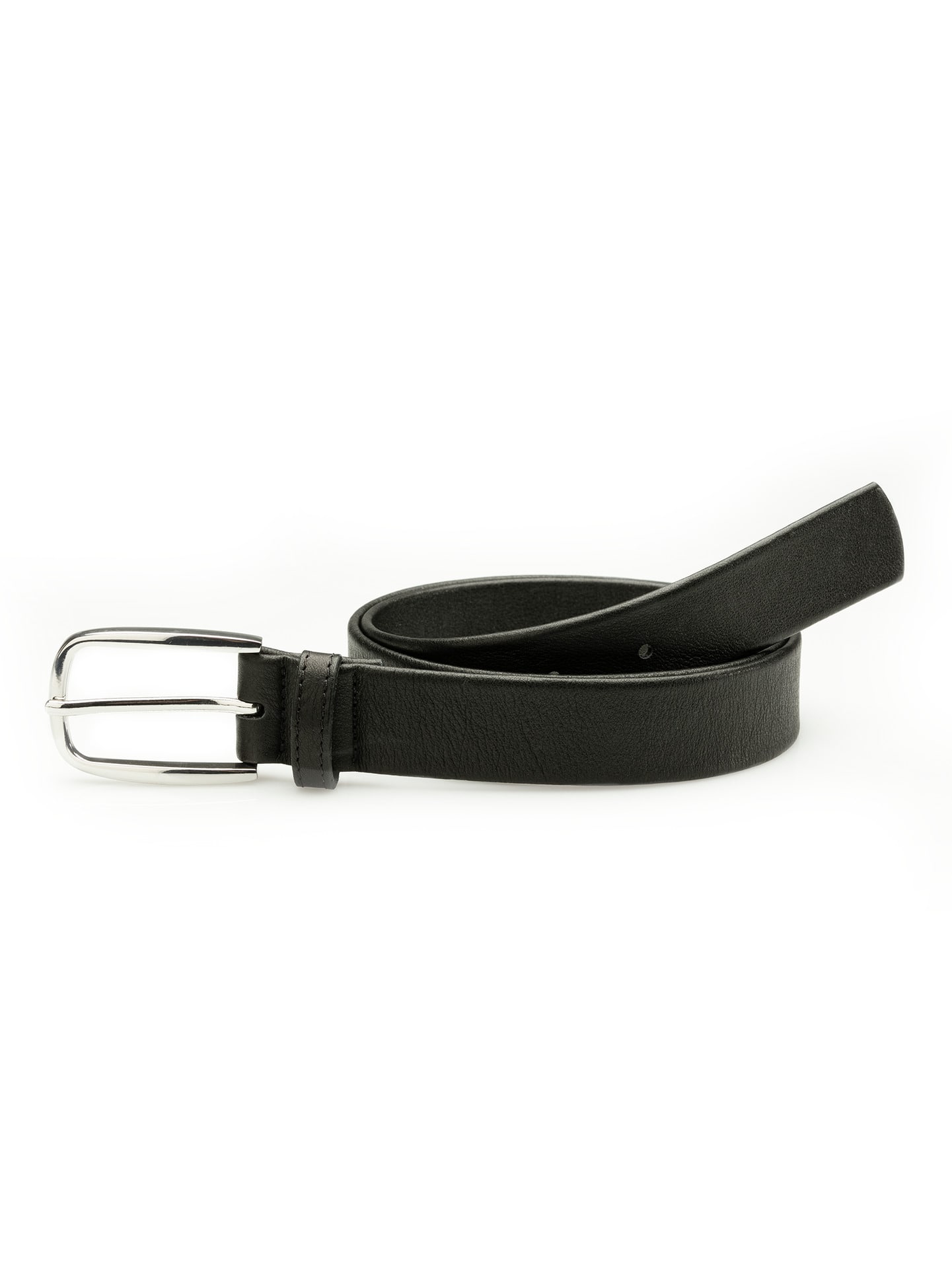 Walbusch Leder-Dehngürtel Klassik, , Farbe Schwarz, 90 cm, großzügige Dehnreserve Schließe in Carréeform Damen 2