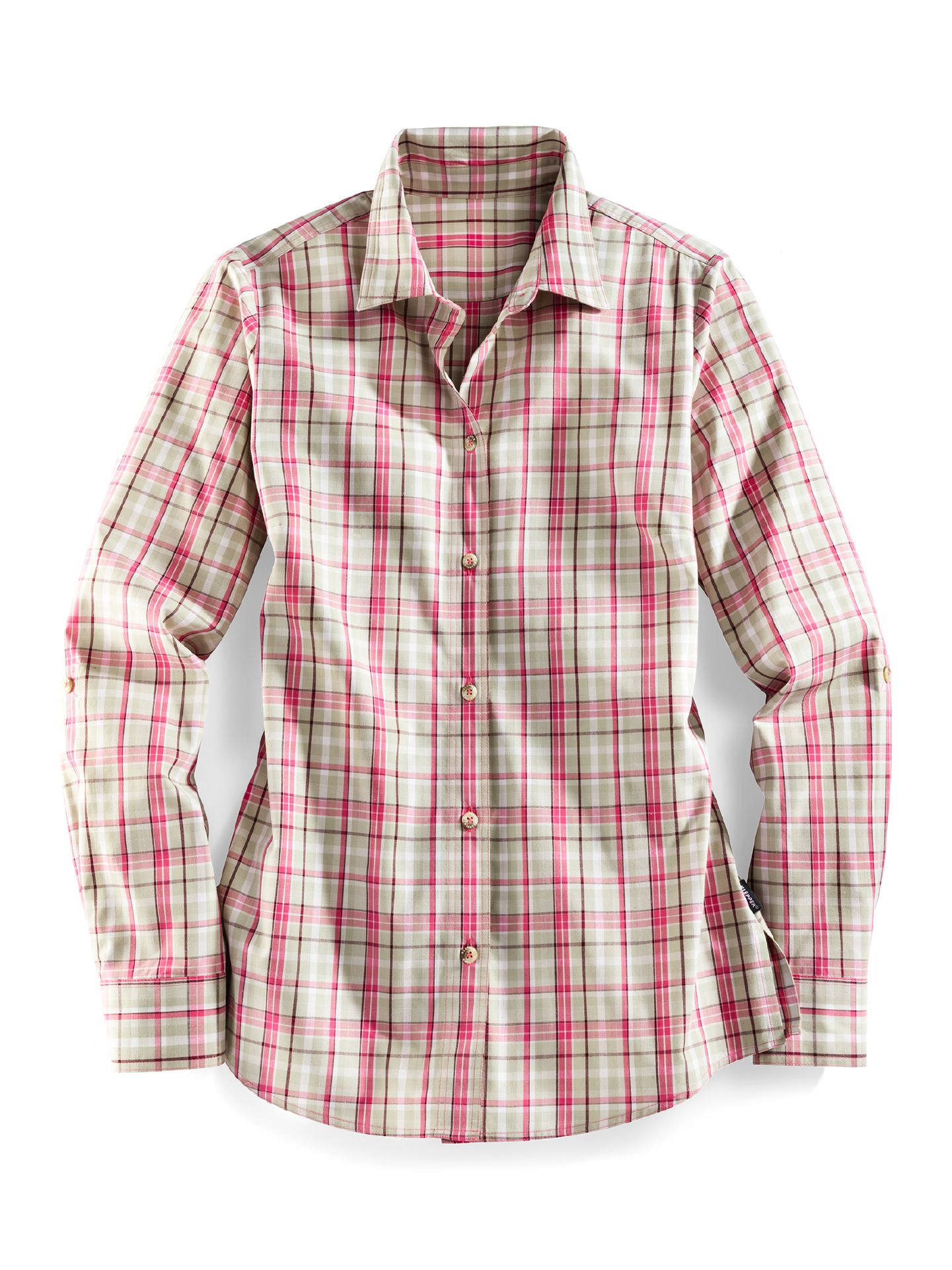 Klepper Damen Karobluse Krempelarm Größe 48 - Langarm Klepper Damen Karobluse Krempelarm Größe 48 - Langarm