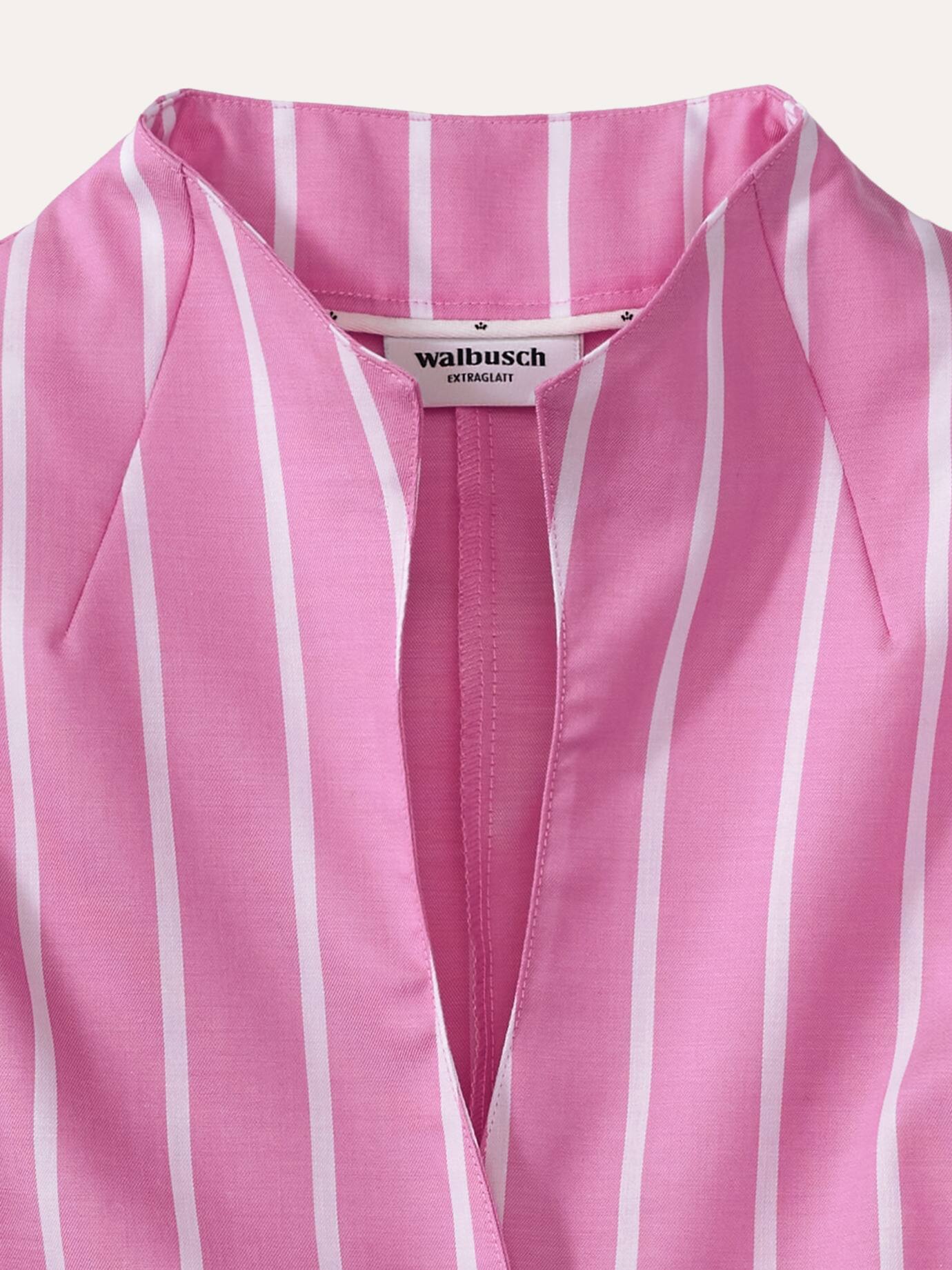 Walbusch Extraglatt-Bluse Kelchkragen, normale Größen, Farbe Rosa, 42, reine Baumwolle bügelfrei Damen 4