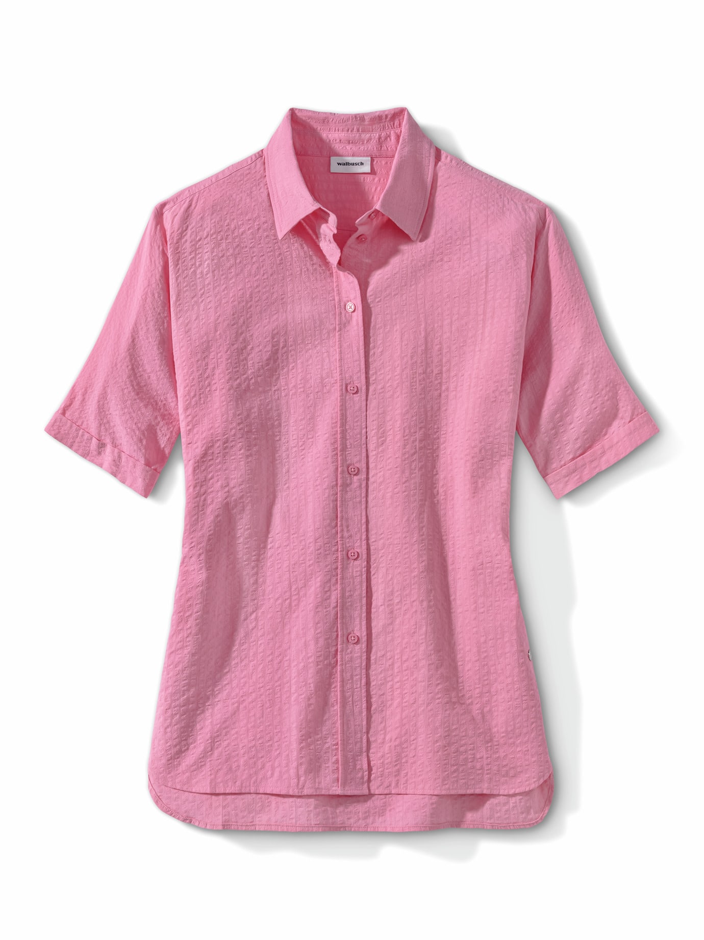 Walbusch Seersucker Hemdbluse, normale Größen, Farbe Rosa, 36, atmungsaktiv extra frisch: Seersucker Damen 3