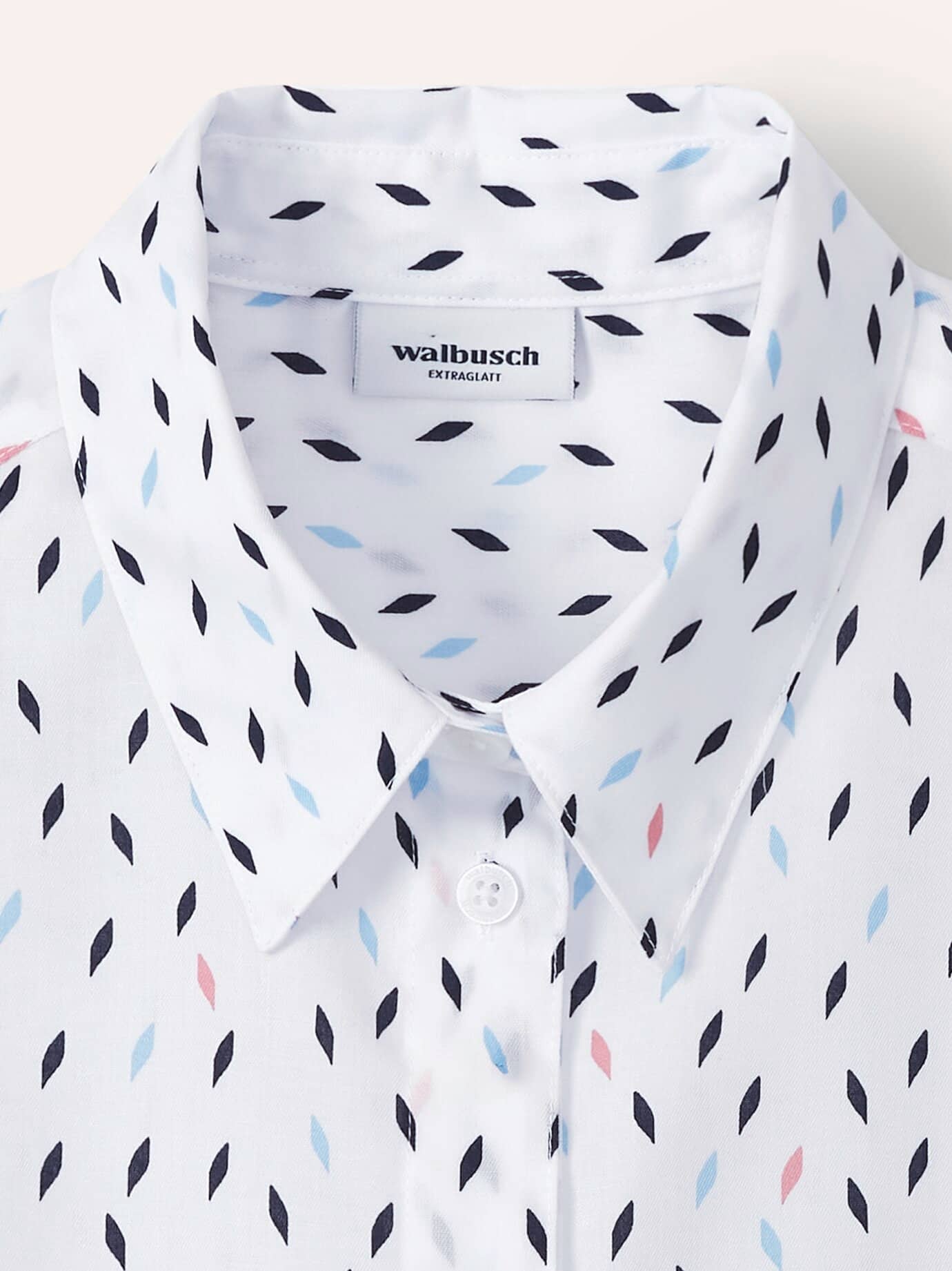 Walbusch Polo Bluse White Size 48 4