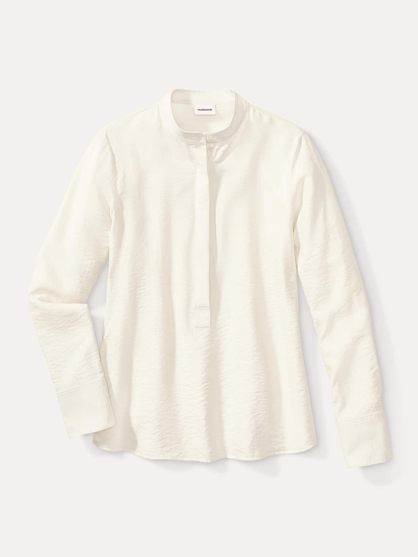 Walbusch Easy Care Crinkle Bluse Weiß 46 3