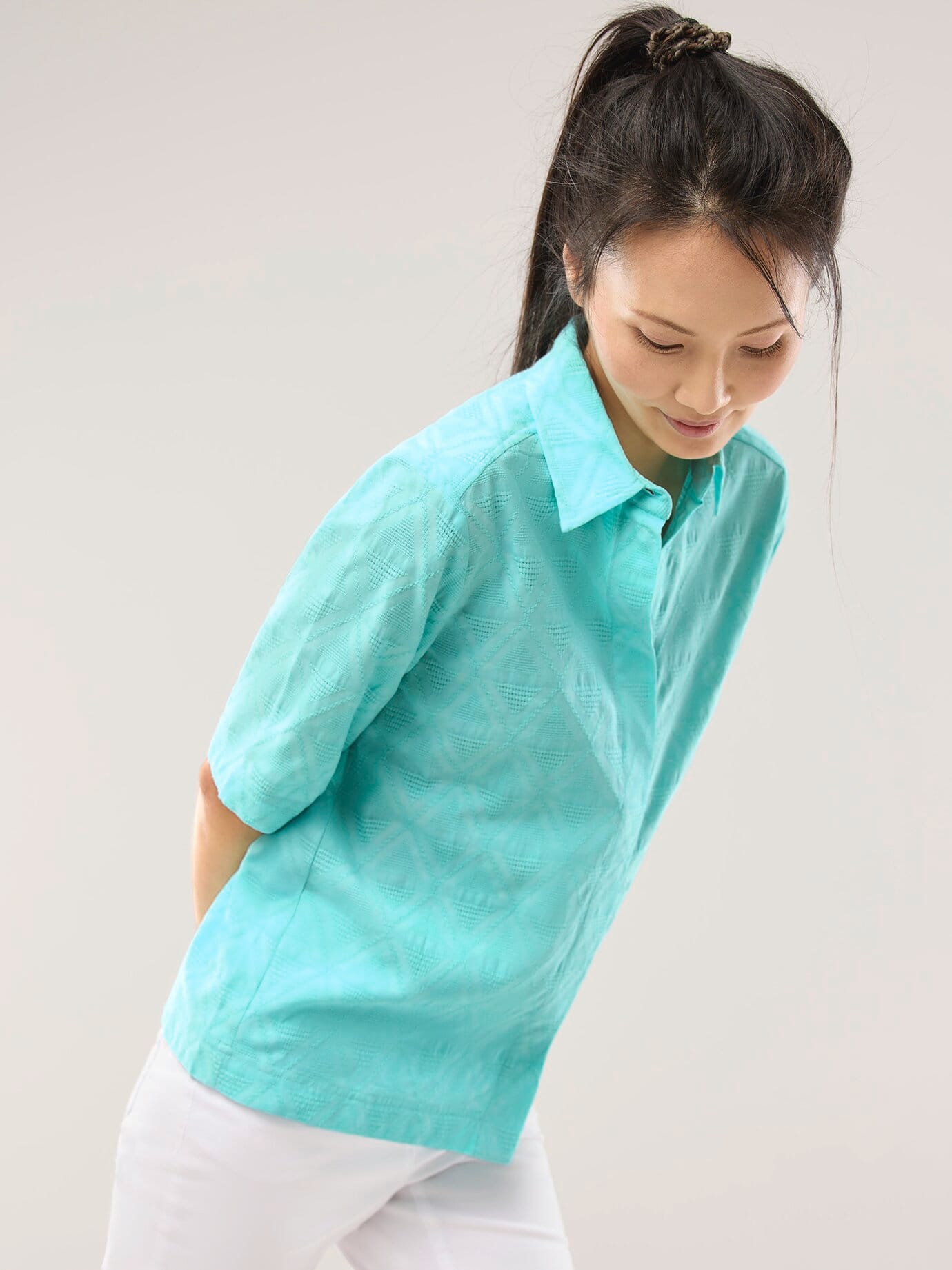 Walbusch Button-Up Shirt Blue 42 2