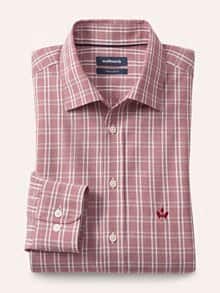 Royal-Oxford Hemd Karo Rot