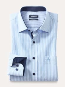 Aktiv-Hemd Römerstreifen Bleu