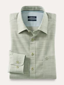 Soft-Tropical Hemd Uni Schilf