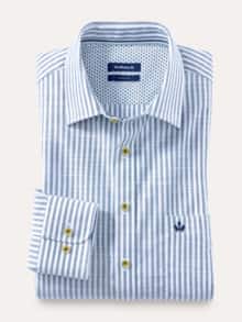 Soft-Tropical Hemd Streifen Marine