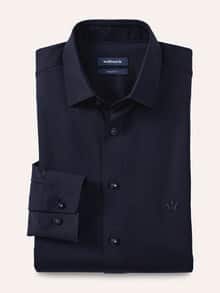 Performance-Hemd Navy