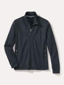 Jersey Jacke Climate Wool Anthrazit