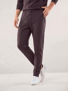 Sweathose mit Baumwolle Bordeaux