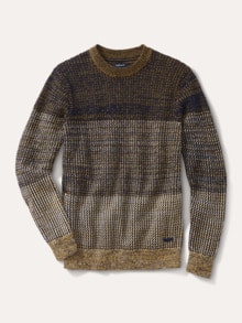 Effekt-Pullover Gelb