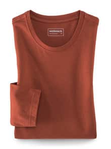Langarm-Shirt Rundhalsausschnitt Terra