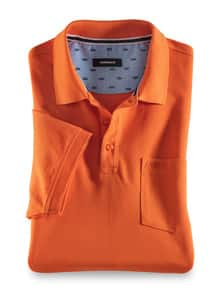 Pique-Polo Pima Cotton Orange
