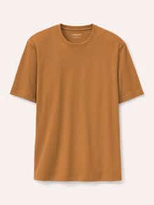 T-Shirt Rundhalsausschnitt Messing