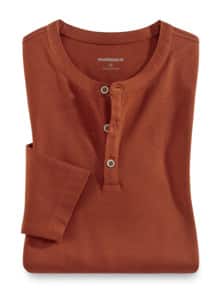 Henley-Shirt Terra