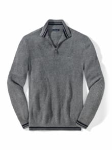 Wohlfühl-Troyer Grau Melange