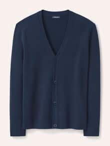 Milano Cardigan mit Baumwolle Marine