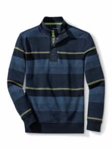 Vier Jahreszeiten-Troyer Streifen Marine