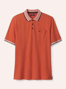 Pique-Polo Hitzefrei Uni Orange