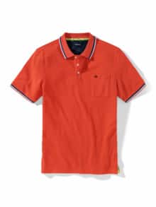 Pique-Polo Hitzefrei Koralle