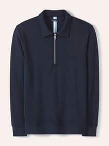 Polo Sweat Marine