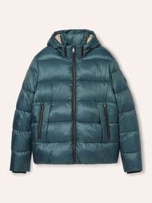 Leichte Steppjacke mit Thermozone Grün