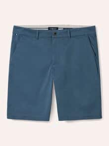 Chino Shorts Jeansblau