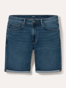 Jogger-Jeans Shorts Blue