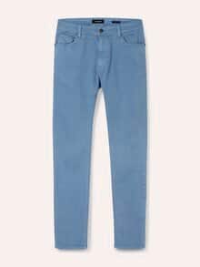 Coloured Jeans Rauchblau