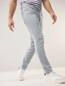 Coloured Jeans Hellgrau