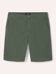 Leinen-Bermudas Frischekick Salbei