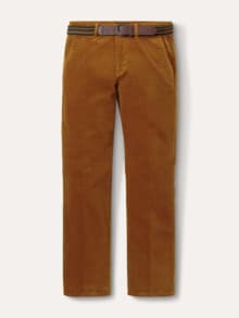 Gürtel-Cord Chino Maisgelb