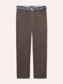 Extraglatt-Stretchbund Five Pocket Braun