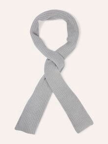 Boucle Wollschal Grau