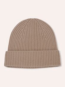 Cashmere Mütze Beige