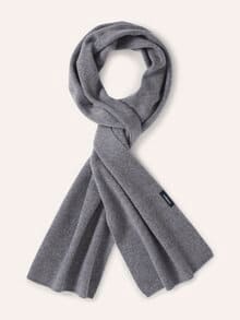 Cashmere Schal Grau