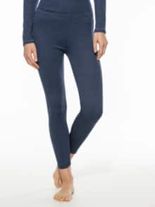 Thermo-Hose Lang Blau gestreift