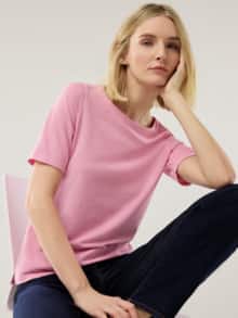 Extraglatt Shirt Nelke