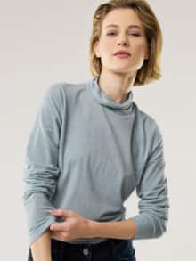 Premium Rolli Wollmix Ozeanblau