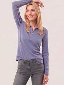 Rippenpolo Zip&Go Soft Mauve