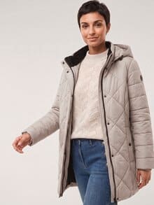 Wasserdichte Thermo Jacke Kiesel