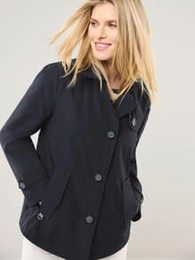 Trenchjacke Nachtblau