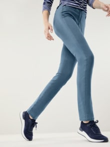 Yoga-Jeans Ultrastretch Mid Blue