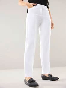 Koffer-Schlupfhose Weiß