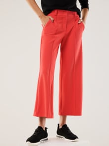 Strukturjersey Culotte Signalrot