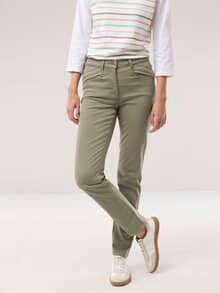Powerstretch-Baumwollhose Khaki