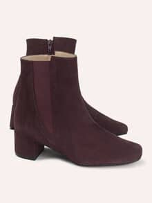 Velours Stiefelette Chianti