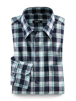 Leinenhemd Jeanskaro Leinenhemd Jeanskaro